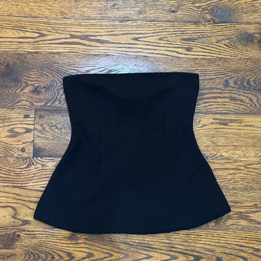 Zara Black Strapless Top